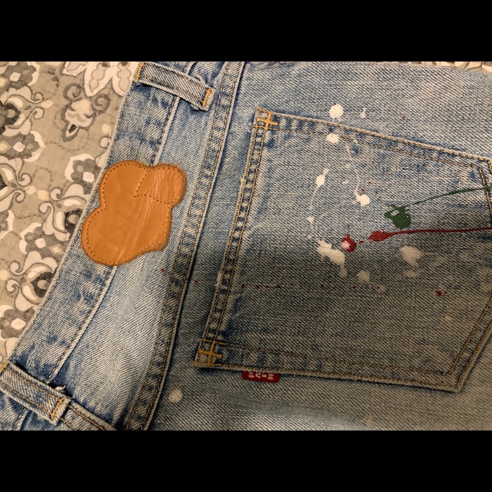 Number nine Jeans painted 2006